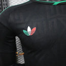 MEXICO BLACK 2026 WORLD CUP MEN'S JERSEY LONG SLEEVE PLAYER VERSION