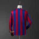 BARCELONA I 09-10 LONG SLEEVE RETRO MEN'S JERSEY