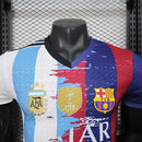 BARCELONA X ARGENTINA 25 26 PLAYER VERSION JERSEY