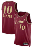 NBA CLEVELAND CAVALIERS - DARIUS GARLAND WINE JERSEY