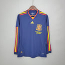 SPAIN WORLD CUP I 2010 MEN'S JERSEY (RETRO) LONG SLEEVE