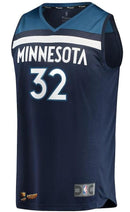 NBA TIMBERWOLVES KARL-ANTHONY TOWNS NAVY JERSEY