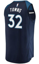 NBA TIMBERWOLVES KARL-ANTHONY TOWNS NAVY JERSEY