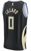 NBA MILWAUKEE BUCKS DAMIAN LILLARD JERSEY