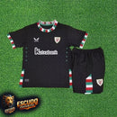 ATHLETIC BILBAO II BLACK KIDS KIT MEN