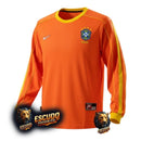 BRAZIL GOALKEEPER I 1998 MEN'S JERSEY (RETRO) LONG SLEEVE