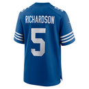 NFL INDIANAPOLIS COLTS ANTHONY RICHARDSON – ROYAL ALTERNATE JERSEY