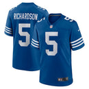 NFL INDIANAPOLIS COLTS ANTHONY RICHARDSON – ROYAL ALTERNATE JERSEY