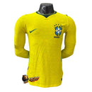 BRAZIL I WORLD CUP 2026 MEN'S JERSEY LONG SLEEVE (PLAYER VERSION)