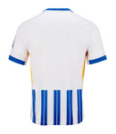 Brighton - 2024-25 - Brighton - Fútbol - Premier League - White - Blue - Yellow - Nike - American Express - Diseño - Temporada - Jersey home - Club - Estadio - Jugadores - Moda - Estilo - Comprar - Jerseys de fútbol - Venta - Última colección - Moda deportiva - Danny Welbeck - Kaoru Mitoma - Evan Ferguson - João Pedro -