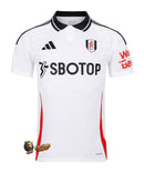 CamisetaFulham-2024-25-Fulham-Futbol-PremierLeague-Blanco-Negro-Adidas-Diseno-Temporada-Camisetatitular-Club-Estadio-Jugadores-Moda-Estilo-Comprar-Camisetasdefutbol