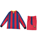 BARCELONA I 10/11 KIDS KIT RETRO LONG SLEEVE MEN