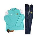 TRACKSUIT JACKET + PANTS FOR KIDS BETIS BLUE TRAINING 25/26 MEN