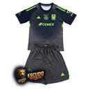 TIGRES GOALKEEPER BLACK 25/26 KIDS KIT