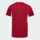 Venezuela 2024/2025 - Jersey Venezuela - Uniform home Venezuela - Adidas Venezuela - Red vibrante - World Cup Qualifiers - Blue - White - Gola redonda - Tres rayas de Adidas - Pasión - Espíritu competitivo - Identidad - Tecnologías innovadoras - Confort - Rendimiento.