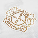 - Bayer - 04 - Leverkusen - Uniform - II - 2024-2025 - Castore - White - Rayas - Zigzag - Gray - Claro - Frente - Fútbol - Bundesliga - Champions - League - Ropa - Deportiva - Fanáticos - Fútbol - Germany - Compra - Online. JERSEY