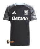 ASTON VILLA II 25/26 BLACK MEN'S JERSEY