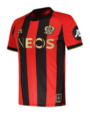 OGC Nice - 2024-2025 - Nice - Fútbol - Ligue 1 - Copa de France - Le Coq Sportif - Diseño - Temporada - Jersey home - Club - Estadio - Jugadores - Moda - Estilo - Comprar - Jerseys de fútbol - Venta - Última colección - Moda deportiva - Red - White - Clásico - Rayas verticales