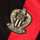 OGC Nice - 2024-2025 - Nice - Fútbol - Ligue 1 - Copa de France - Le Coq Sportif - Diseño - Temporada - Jersey home - Club - Estadio - Jugadores - Moda - Estilo - Comprar - Jerseys de fútbol - Venta - Última colección - Moda deportiva - Red - White - Clásico - Rayas verticales