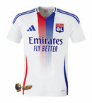 Olympique Lyonnais - 2024-2025 - Lyon - Fútbol - Ligue 1 - Copa de France - Adidas - Diseño - Temporada - Jersey home - Club - Estadio - Jugadores - Moda - Estilo - Comprar - Jerseys de fútbol - Venta - Última colección - Moda deportiva - Red - White - Clásico - Rayas verticales