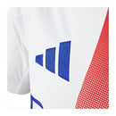 Olympique Lyonnais - 2024-2025 - Lyon - Fútbol - Ligue 1 - Copa de France - Adidas - Diseño - Temporada - Jersey home - Club - Estadio - Jugadores - Moda - Estilo - Comprar - Jerseys de fútbol - Venta - Última colección - Moda deportiva - Red - White - Clásico - Rayas verticales