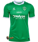 Saint-Étienne - 2024-2025 - Saint-Étienne - Fútbol - Ligue 2 - Hummel - Diseño - Temporada - Jersey home - Club - Estadio - Jugadores - Moda - Estilo - Comprar - Jerseys de fútbol - Venta - Última colección - Moda deportiva - Green - White - Clásico -
