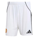 SHORTS MANCHESTER UNITED WHITE 25/26