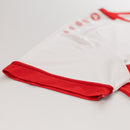 Stuttgart - 2024/2025 - Jersey Stuttgart - Jersey home Stuttgart - Uniform Stuttgart - Jako Stuttgart - Diseño clásico - Red and white - Rayas verticales - Bundesliga - Copa de Germany - Gola redonda - Escudo del club - Logo de Jako - Sponsor Mercedes-Benz - Tecnologías innovadoras - Confort - Rendimiento.