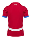 Serbia - 2024/2025 - Jersey Serbia - Uniform home Serbia - Puma Serbia - Diseño clásico - Red - Euro - Nations League - Qualifiers World Cup - Escudo nacional - Detalles estilizados - Gola redonda - Pants white - Socks rojos - Tradición - Identidad - Tecnologías innovadoras - Confort - Rendimiento.