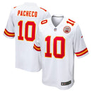NFL KANSAS CITY CHIEFS ISIAH PACHECO - WHITE JERSEY