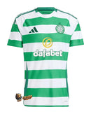 Celtic FC 2024/2025 - Jersey Celtic - Uniform home Celtic - Adidas Celtic - Scottish Premiership - Copa de Scotland - Champions League - Diseño clásico - Diseño moderno - Green - White - Gola redonda - Escudo del Celtic FC - Logo de Adidas - Historia del club - Innovación de Adidas - Tecnologías innovadoras - Confort - Rendimiento.