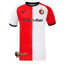 Feyenoord 2024/2025 - Jersey Feyenoord - Uniform home Feyenoord - Castore Feyenoord - Eredivisie - Diseño moderno - Diseño elegante - Red - White - Black - Identidad del club - Gola redonda - Escudo del Feyenoord - Logo de Castore - Pasión - Historia - Tecnologías innovadoras - Confort - Rendimiento.