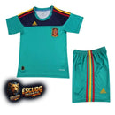 SPAIN I 2010 GOALKEEPER RETRO KIDS KIT