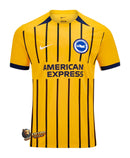 Brighton & Hove Albion 2024/2025 - Jersey alternate Brighton - Nike Brighton - Premier League - Diseño moderno - Diseño innovador - Blue navy - White - Green - Gola redonda - Escudo del Brighton & Hove Albion - Logo de Nike - Ambición - Espíritu innovador - Tecnologías innovadoras - Confort - Rendimiento.