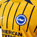 Brighton & Hove Albion 2024/2025 - Jersey alternate Brighton - Nike Brighton - Premier League - Diseño moderno - Diseño innovador - Blue navy - White - Green - Gola redonda - Escudo del Brighton & Hove Albion - Logo de Nike - Ambición - Espíritu innovador - Tecnologías innovadoras - Confort - Rendimiento.