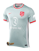 Atlético de Madrid 2024/2025 - Jersey alternate Atlético de Madrid - Nike Atlético de Madrid - Liga Santander - Copa Del Rey - Champions League - Diseño moderno - Inspiración in la ciudad - Blue - Red - White - Gola redonda - Escudo del Atlético de Madrid - Logo de Nike - Historia del club - Conexión with la ciudad - Tecnologías innovadoras - Confort - Rendimiento.