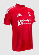 Nottingham Forest 2024/2025 - Jersey Nottingham Forest - Uniform home Nottingham Forest - Adidas Nottingham Forest - Premier League - Diseño clásico - Diseño moderno - Red - Yellow - Gola redonda - Escudo del Nottingham Forest - Logo de Adidas - Historia del club - Innovación de Adidas - Tecnologías innovadoras - Confort - Rendimiento.