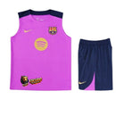 SET BARCELONA TRAINING SLEEVELESS PINK MEN 25/26
