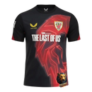 ATHLETIC BILBAO LIMITED EDITION THE LAST OF US 25-26 BLACK MEN'S JERSEY