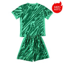 BRAZIL GOALKEEPER II GREEN KIDS KIT