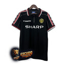 MANCHESTER UNITED 98/99 BLACK MEN'S JERSEY (RETRO)