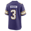NFL MINNESOTA VIKINGS JORDAN ADDISON - PURPLE JERSEY