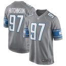 NFL DETROIT LIONS AIDAN HUTCHINSON – SILVER JERSEY