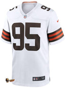 NFL CLEVELAND BROWNS MYLES GARRETT – WHITE JERSEY
