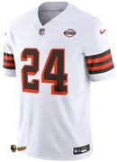 NFL CLEVELAND BROWNS NICK CHUBB – ALTERNATE WHITE JERSEY