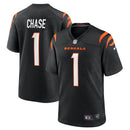 NFL CINCINNATI BENGALS JA’MARR CHASE – BLACK JERSEY