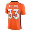 NFL DENVER BRONCOS JAVONTE WILLIAMS – ORANGE JERSEY