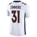 NFL DENVER BRONCOS JUSTIN SIMMONS – WHITE JERSEY