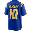 NFL LOS ANGELES CHARGERS JUSTIN HERBERT – ROYAL JERSEY