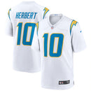 NFL LOS ANGELES CHARGERS JUSTIN HERBERT – WHITE JERSEY